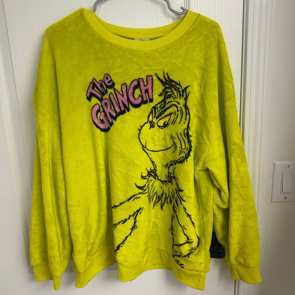 The Grinch Plush Sweatshirt